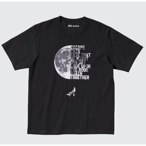 Uniqlo x Final Fantasy 16 FFXVI Graphic Moon T-shirt in Black